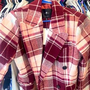 NWT 7 FOR ALL MAN KIND COAT